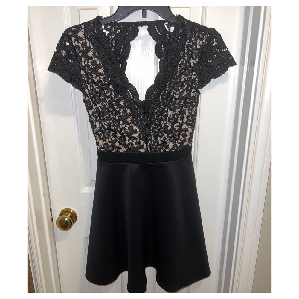 Short black dress